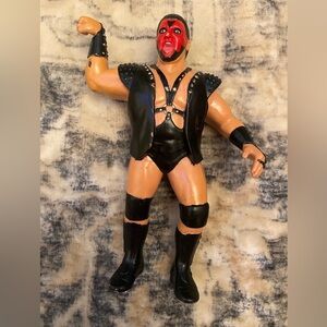 Vintage 1988 LJN WWF Wrestling Superstar Demolition Ax Rubber Action Figure